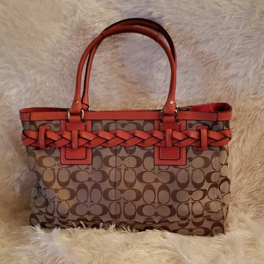 100% Authentic Coach Hampton Handbag - image 3